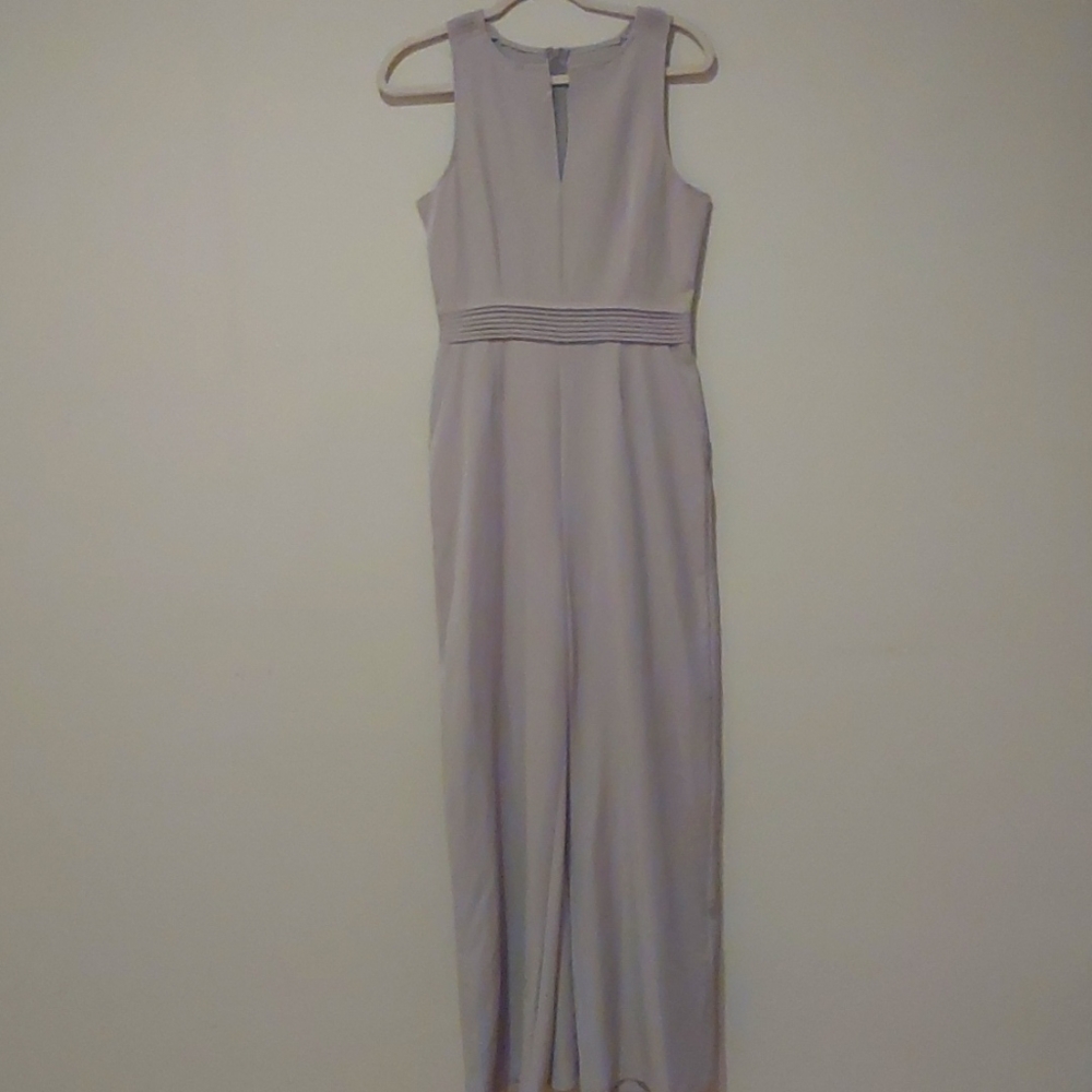 Jumpsuit with skirt tail